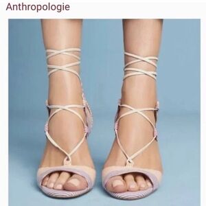 Anthropologie Strappy Sandals